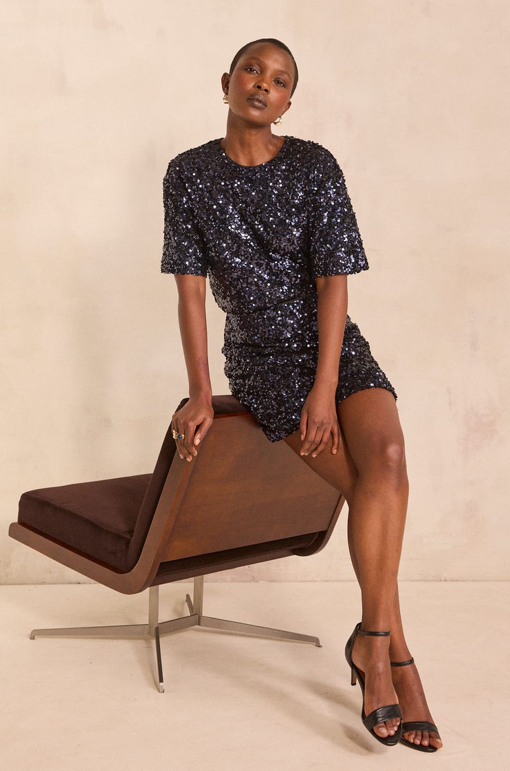 Shiny sequined top SUNNY;${refinementColor}