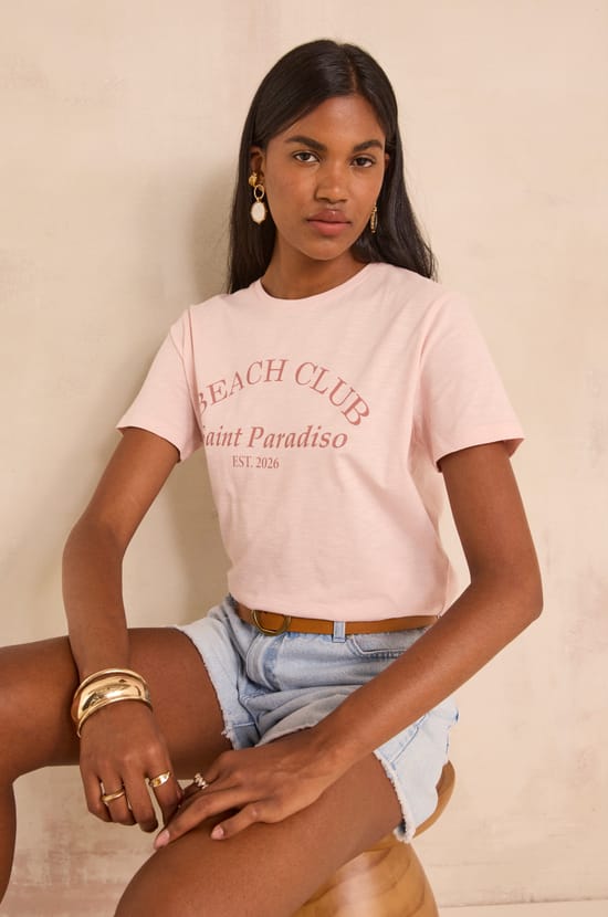 TONY short-sleeve cotton T-shirt;${refinementColor}