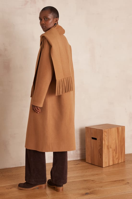 DAHLIA long wool coat;${refinementColor}