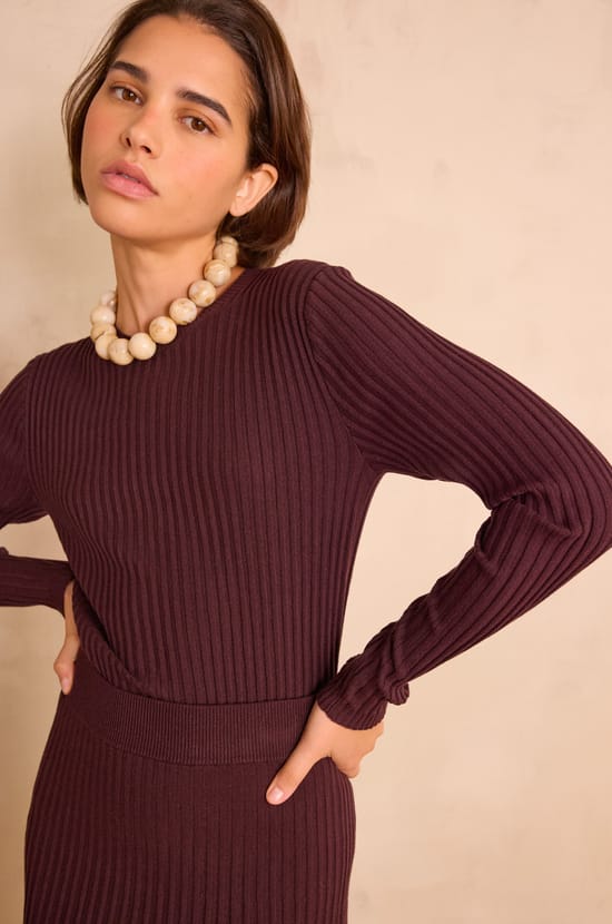 Pullover BRIDGET aus Baumwolle;${refinementColor}