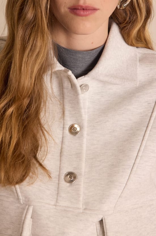 Sweat FABIEN en coton;${refinementColor}