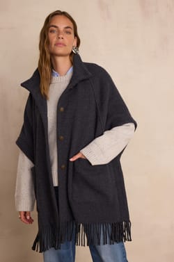 DESIREE wool cape;${refinementColor}