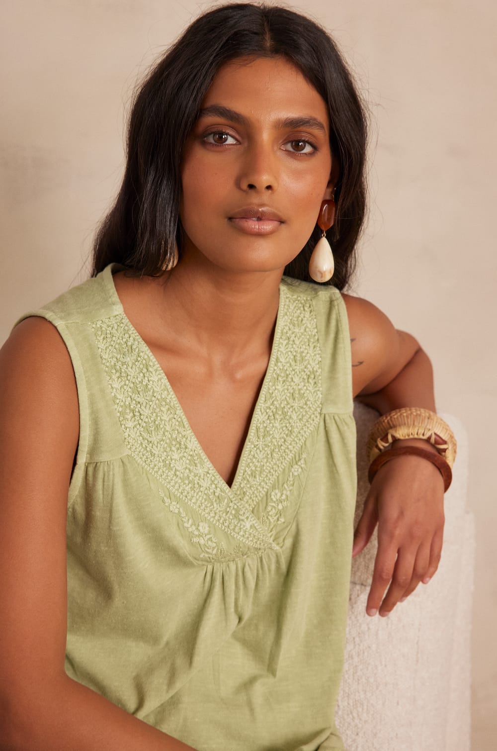 FELIX cotton tanktop;${refinementColor}