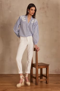 NALLA cotton chino jean;${refinementColor}