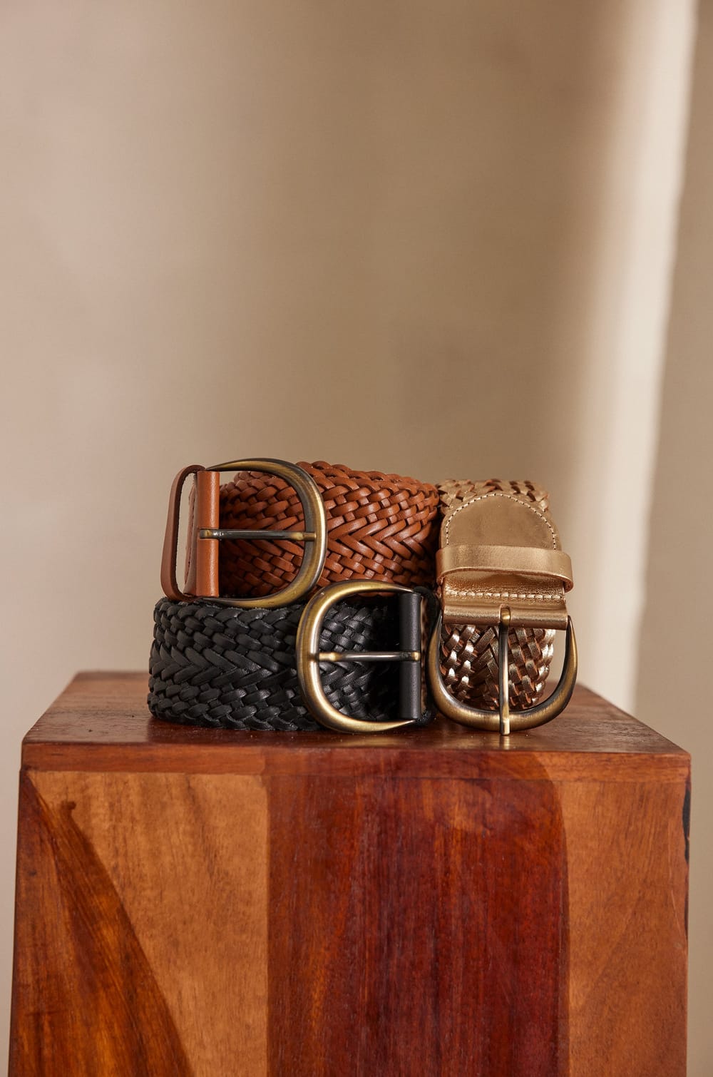 Ceinture tress&eacute;e VAL;${refinementColor}