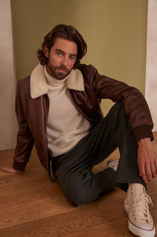 ALEX unisex leather jacket PhotoZ | 1-2-3