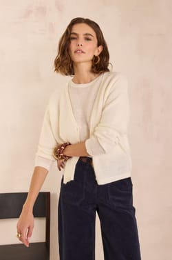 Gilet en mohair et laine PAOLO;${refinementColor}