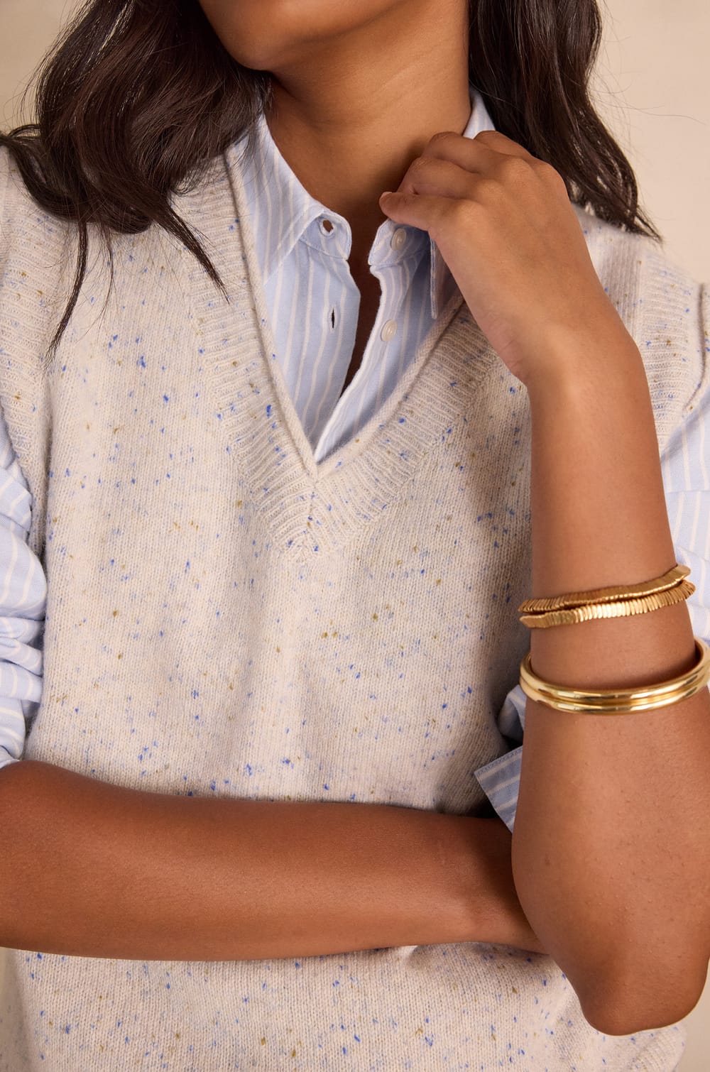 BASILE Pullunder aus 100% Wolle;${refinementColor}