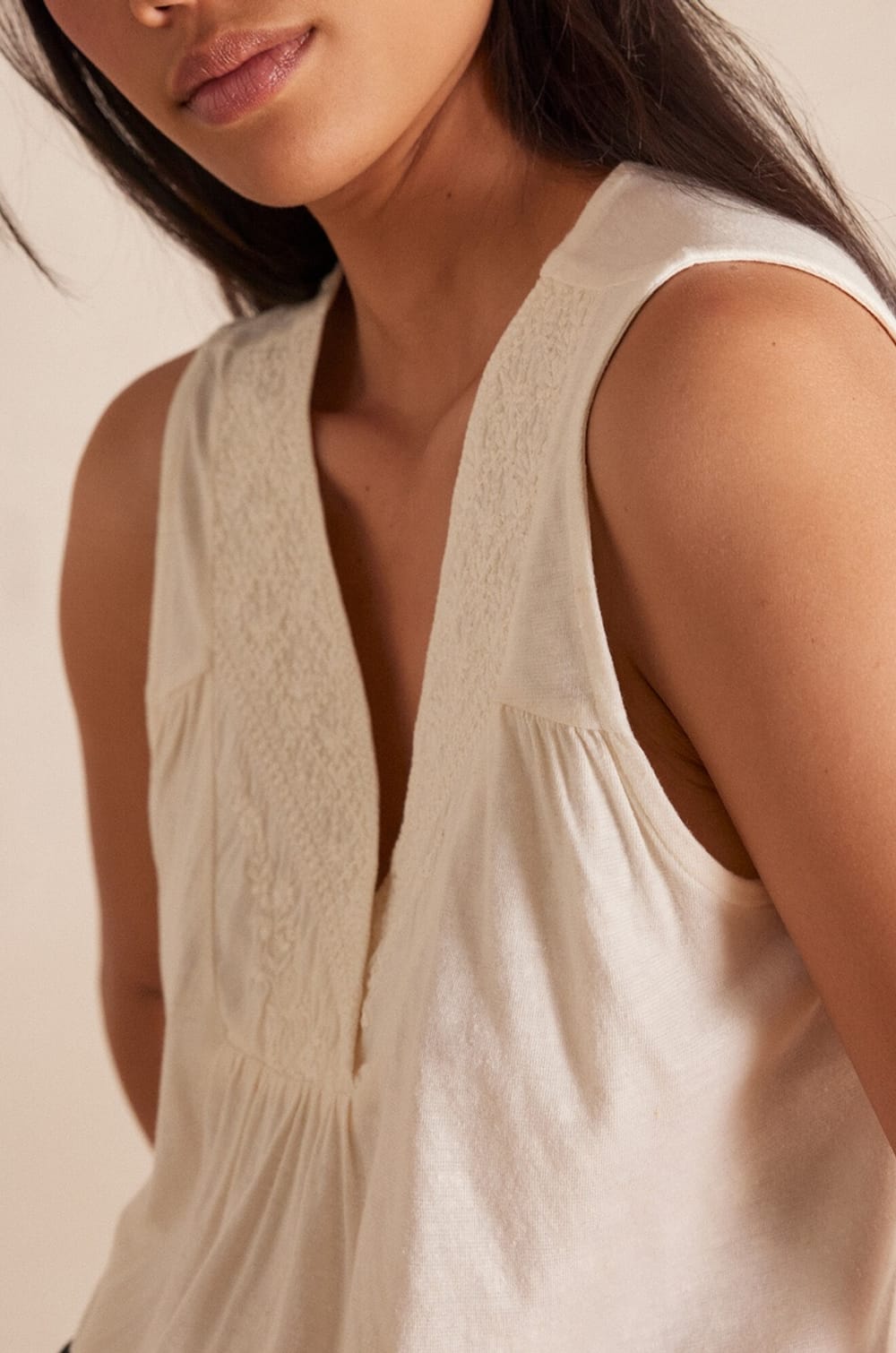 D&eacute;bardeur FELIX en coton;${refinementColor}