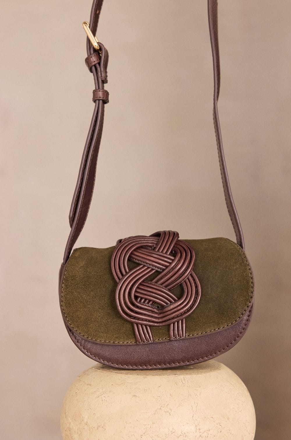 Leren tas MARIUS MINI;${refinementColor}