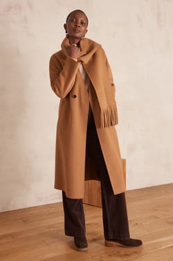 DAHLIA long wool coat;${refinementColor}
