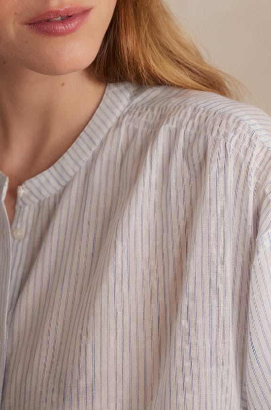 Blouse BLISS en 100% coton;${refinementColor}