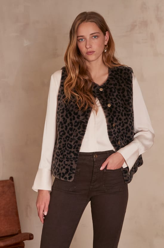 BROOKLYN sleeveless jacket PhotoZ | 1-2-3