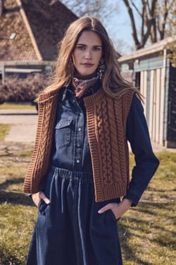 Gilet en laine BIXENTE;${refinementColor}