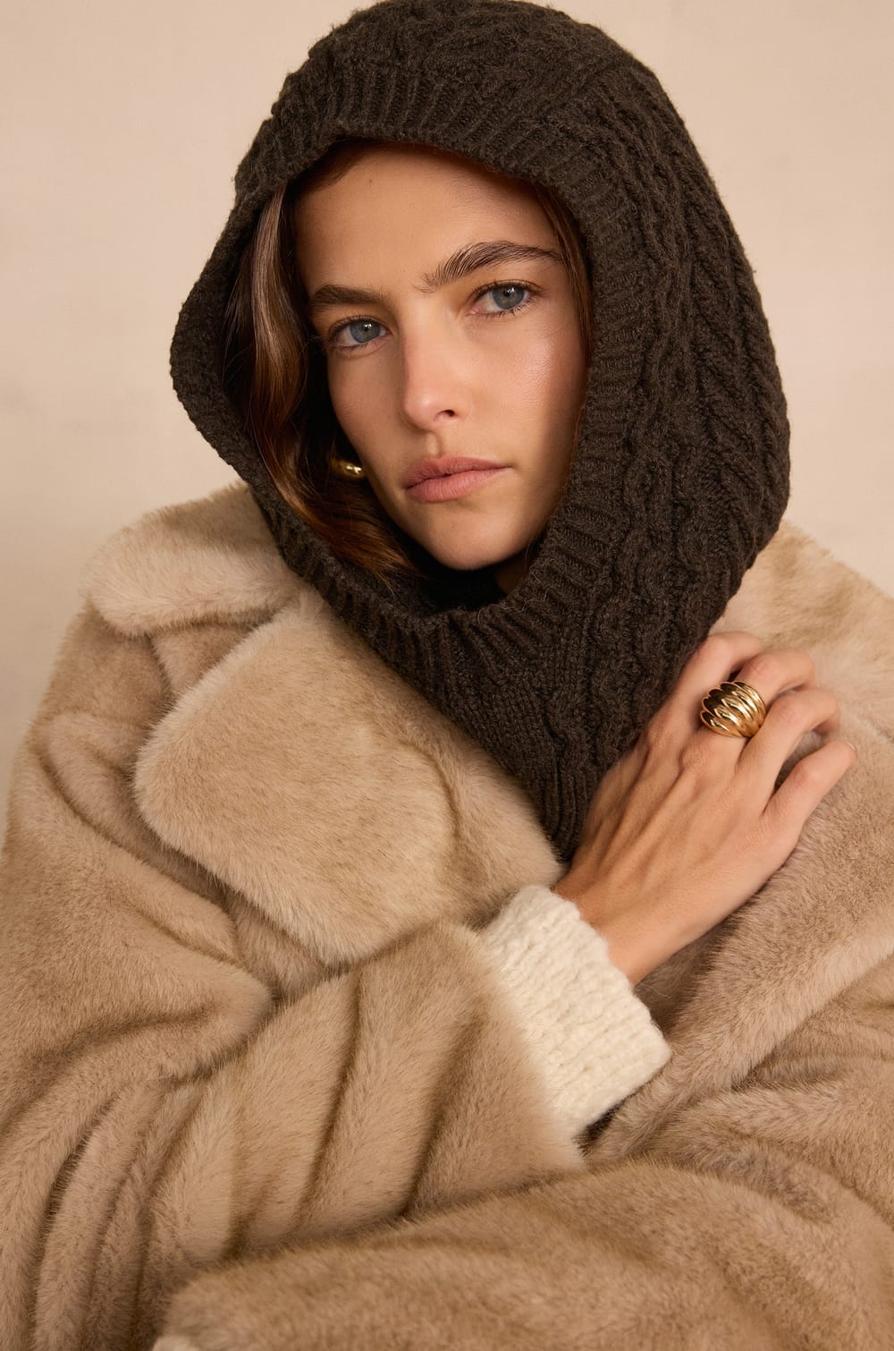 Cagoule en laine HARRY;${refinementColor}