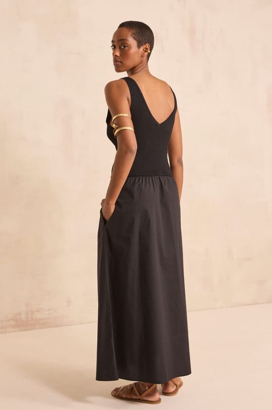 Robe trap&egrave;ze bi-mati&egrave;res BYS;${refinementColor}