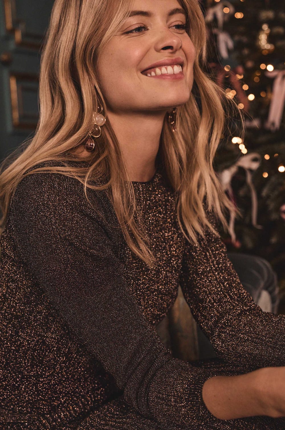 Pull irisé en viscose BETHANY;${refinementColor}