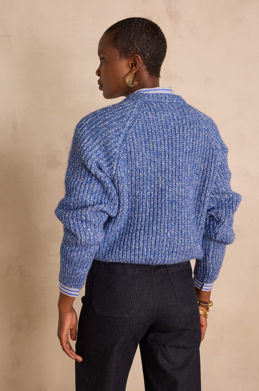 BULLE ribbed jumper;${refinementColor}