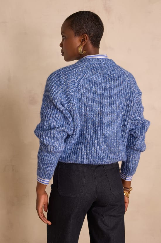 BULLE ribbed jumper;${refinementColor}