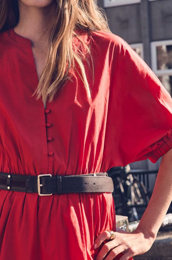 Ceinture LEONARD en cuir;${refinementColor}