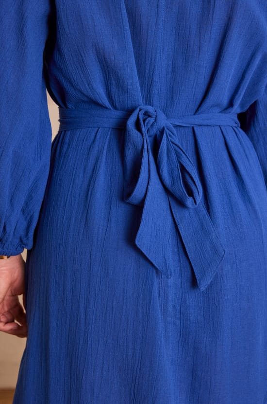 Long MIRANA cotton dress;${refinementColor}