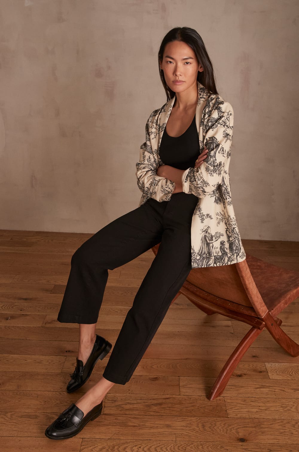 Veste imprimée DENYSE;${refinementColor}