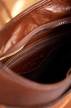 LOU mini leather bag;${refinementColor}