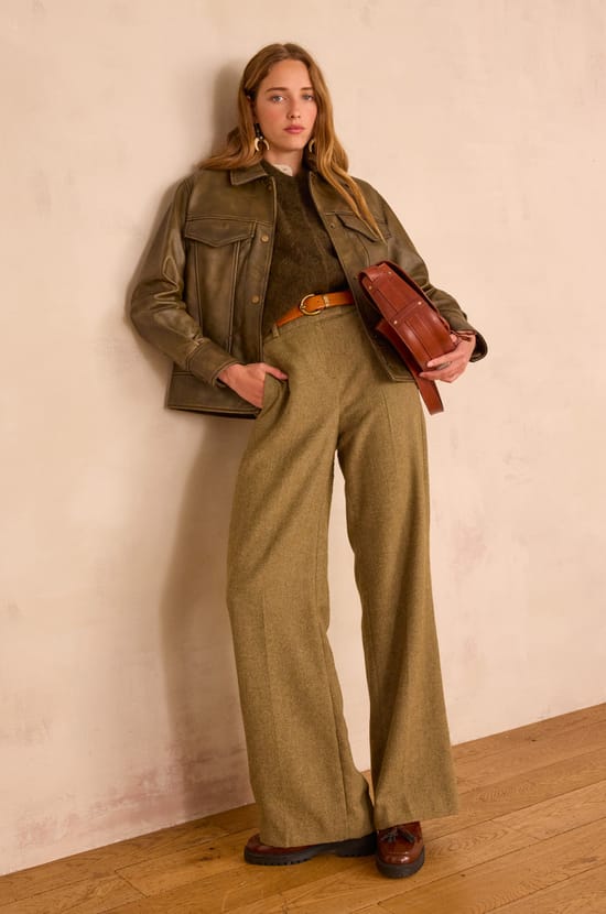 MAXENCE straight trousers;${refinementColor}