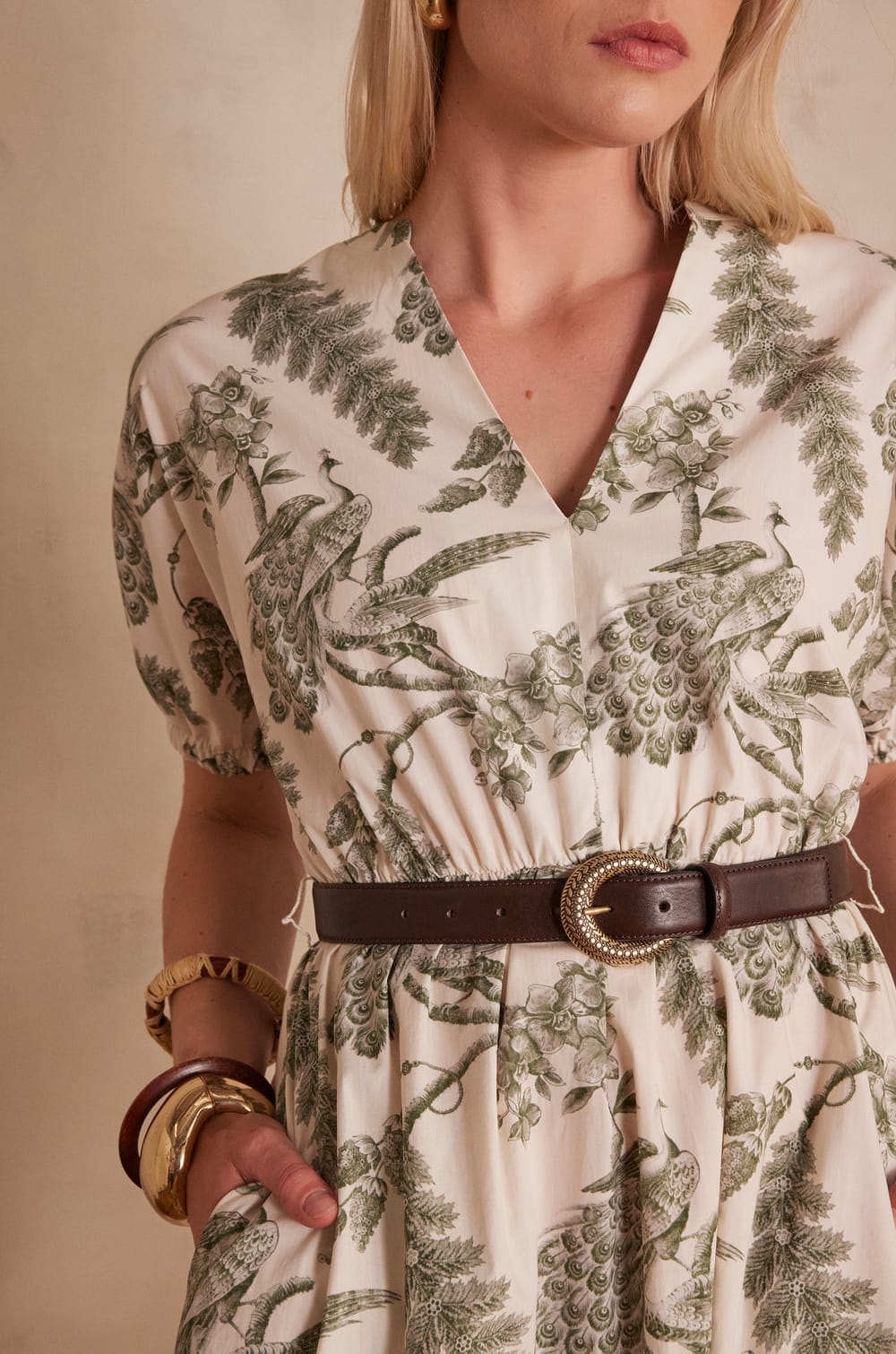 Robe CORDELIA en coton;${refinementColor}
