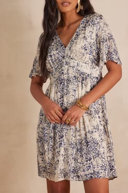 Robe courte ROSALIA;${refinementColor}
