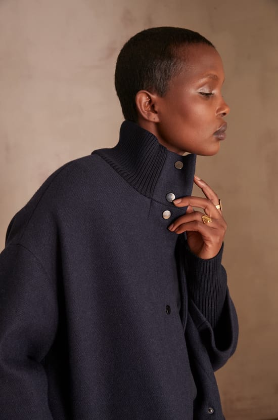 Manteau en laine MAGDA;${refinementColor}