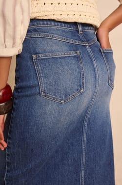 Jupe CLEO en coton;${refinementColor}