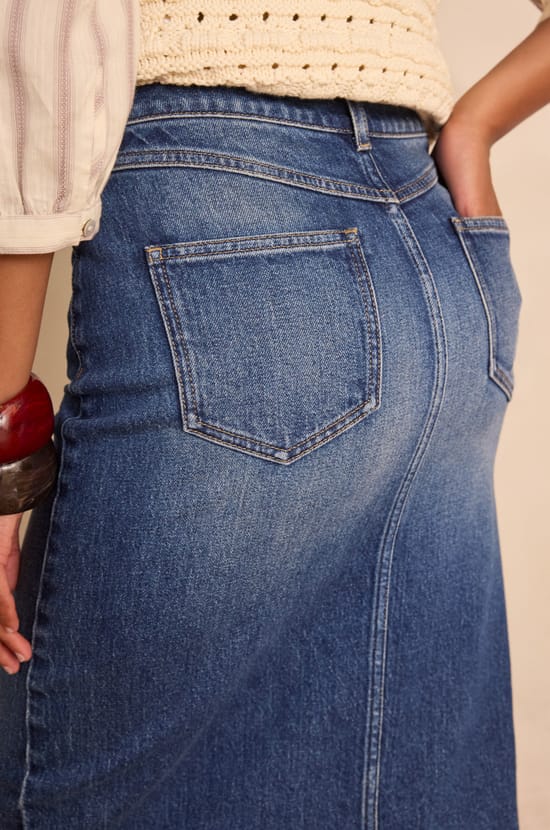 CLEO cotton skirt;${refinementColor}