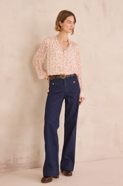 ANAIS wide-leg jeans;${refinementColor}