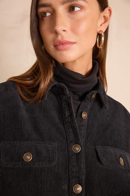 CENDRA velvet shirt dress;${refinementColor}