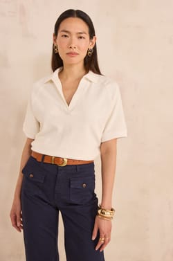 T-shirt manches courtes LEXY en coton ;${refinementColor}