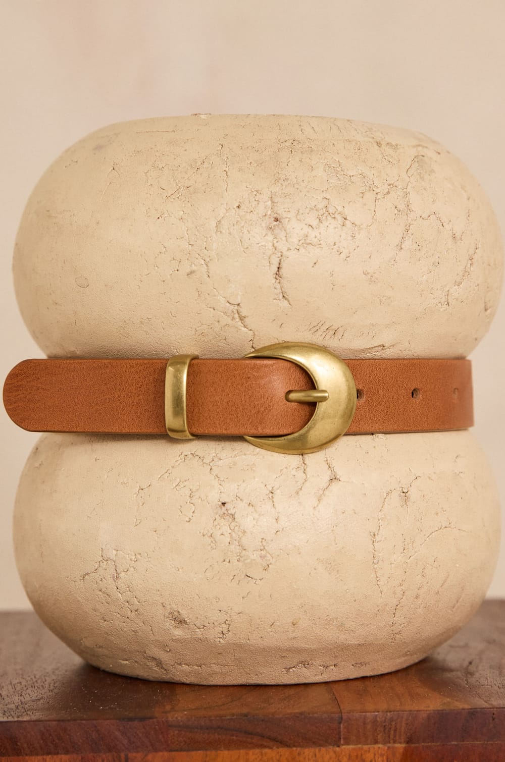 Leather Belt NOE;${refinementColor}