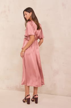 Long satin wrap dress BORA;${refinementColor}