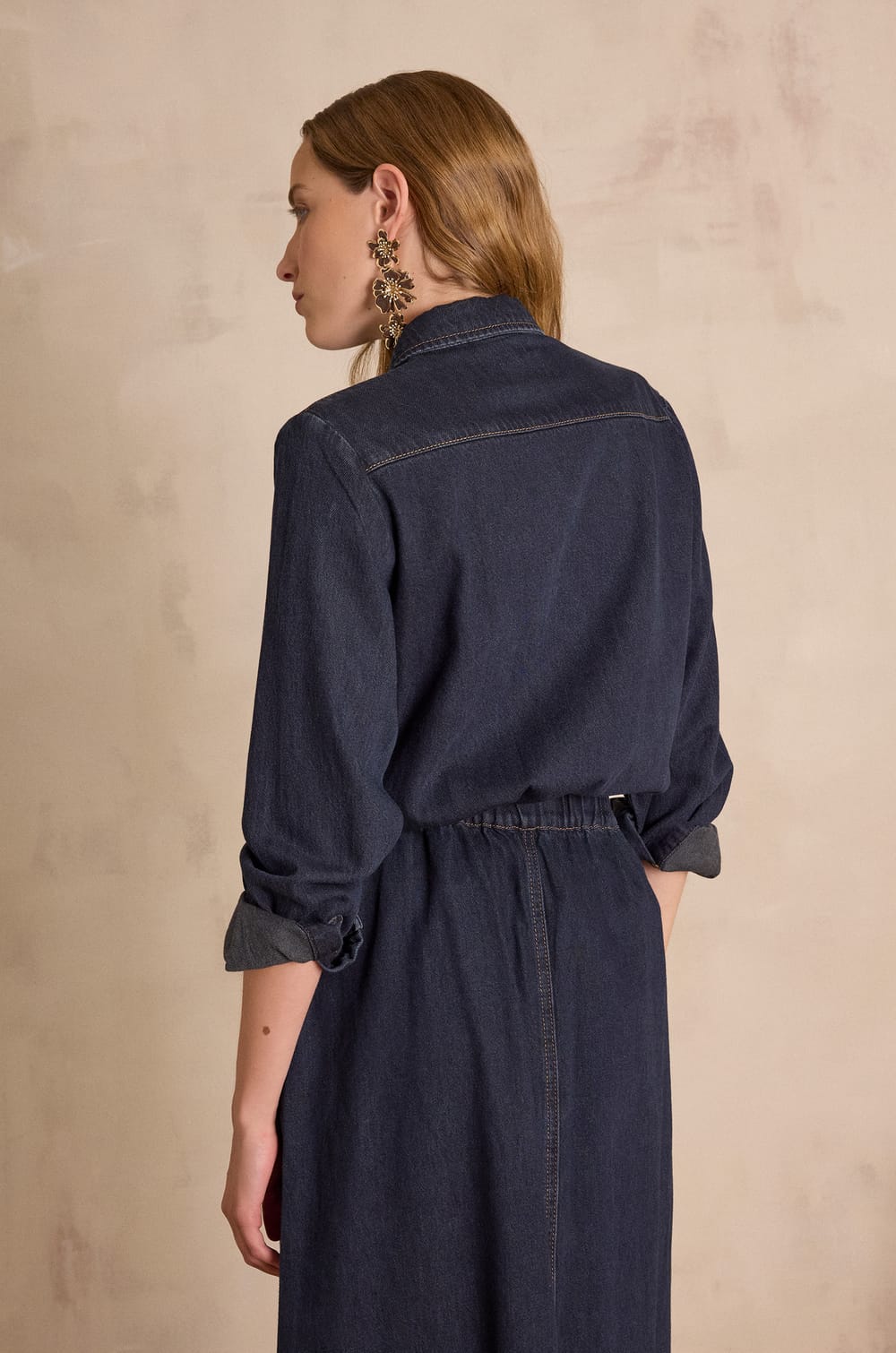 SOLANGE Shirt in 100% cotton;${refinementColor}