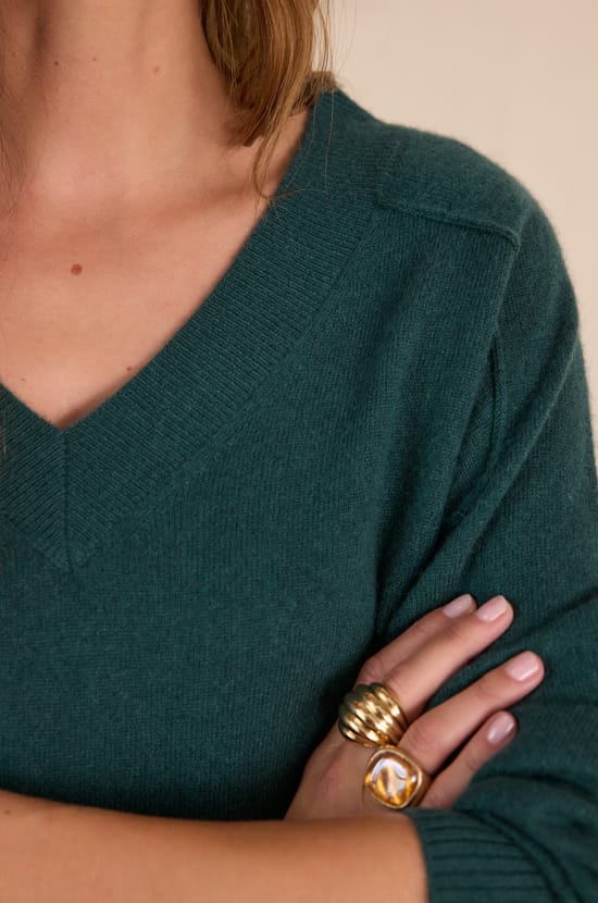 BARY jumper in 100% cashmere;${refinementColor}