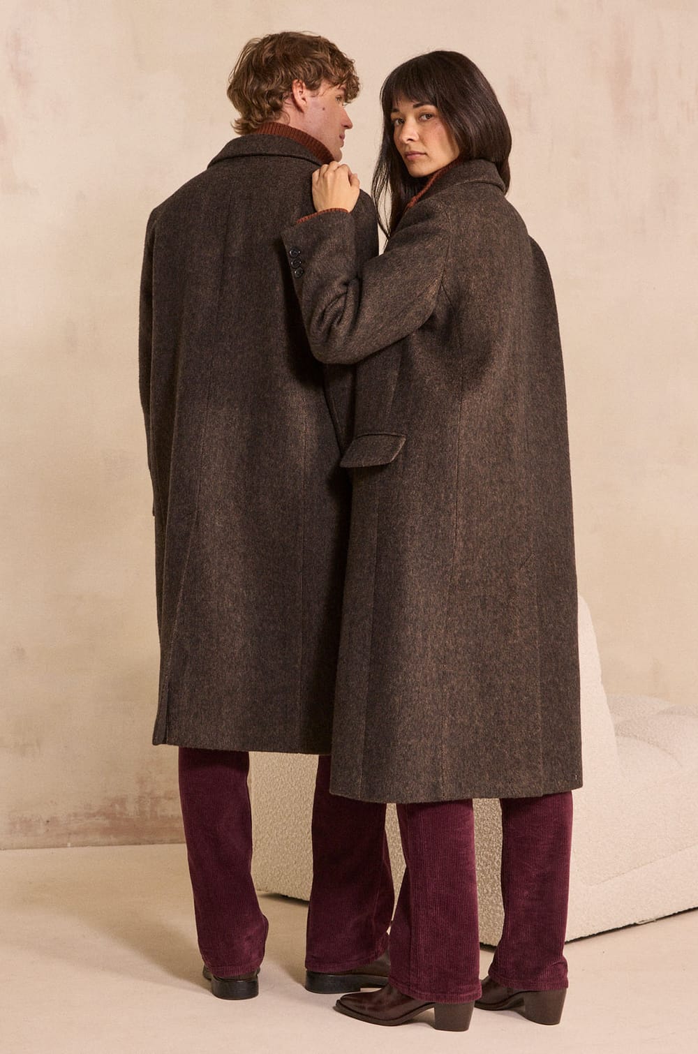 Unisex coat CORENTIN;${refinementColor}