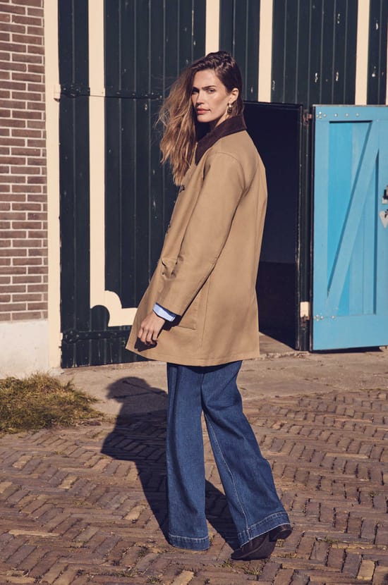 LISA wide-leg Jeans in denim;${refinementColor}