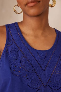 D&eacute;bardeur ARIANE en coton;${refinementColor}