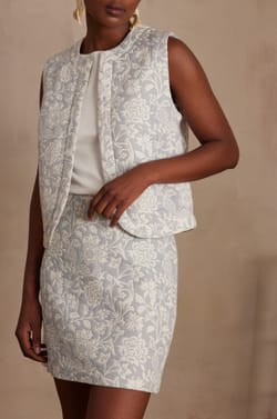 Gilet CELIA en coton;${refinementColor}