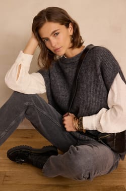 Slim Jeans LOU aus Denim;${refinementColor}