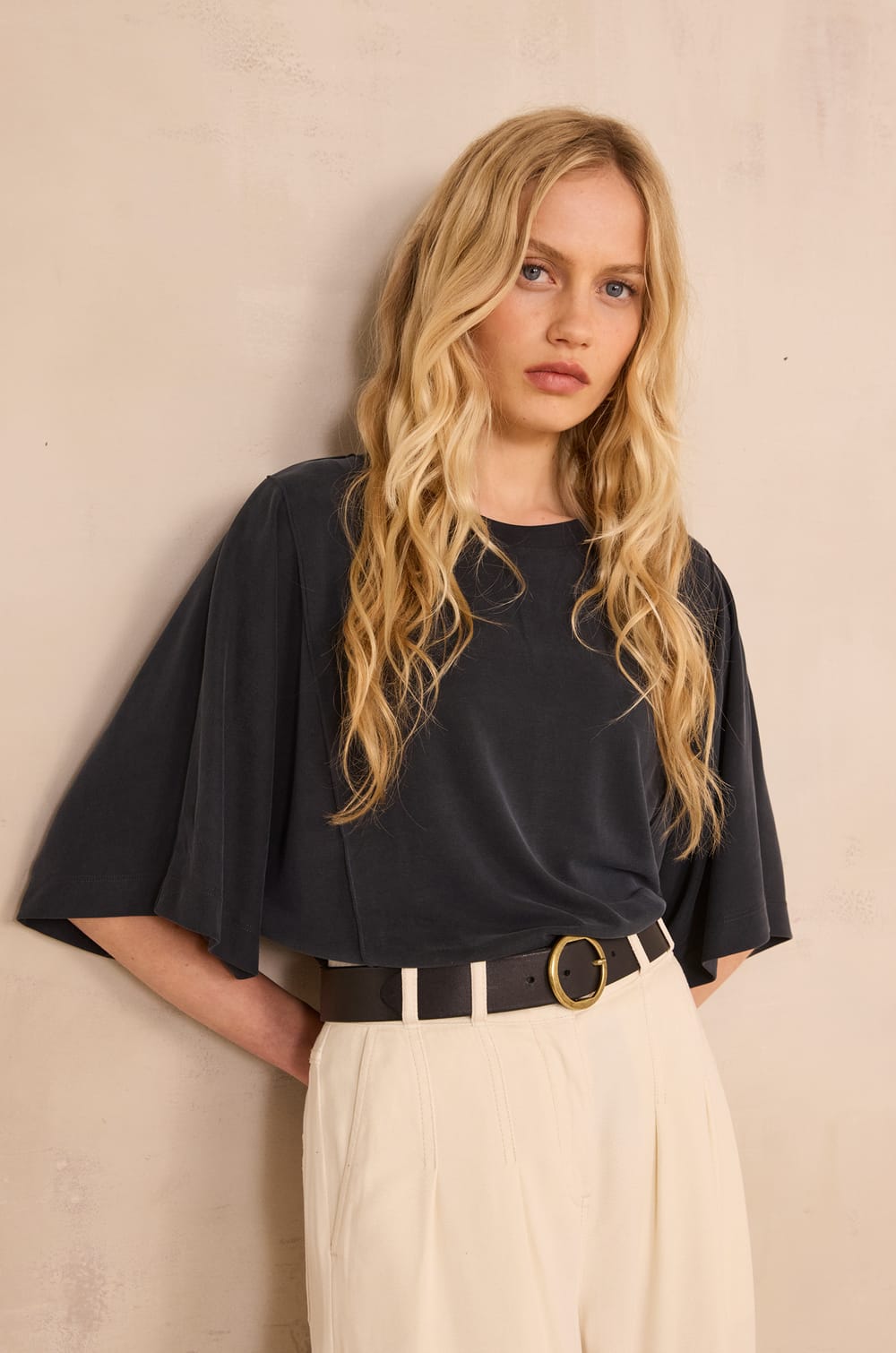 3/4 Sleeve T-shirt TRAVIS;${refinementColor}