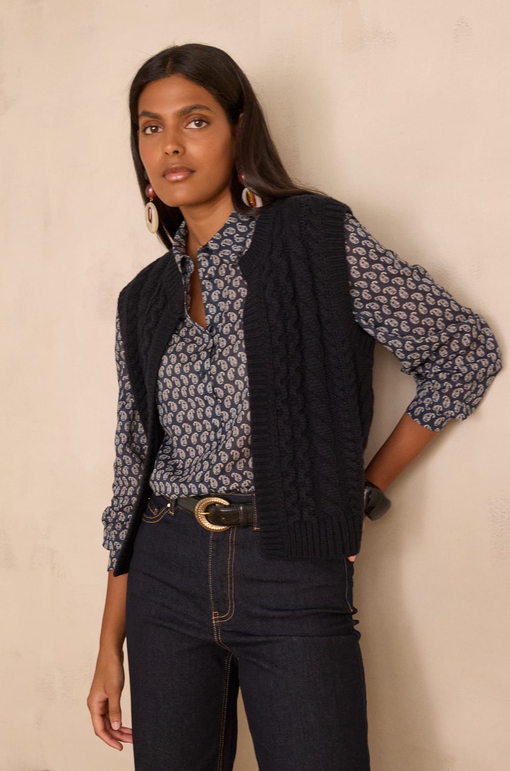 Chemise COLETTE 100% coton;${refinementColor}