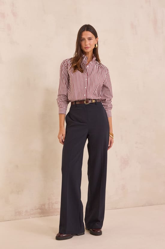 Wide-leg tailored trousers LAYLA;${refinementColor}