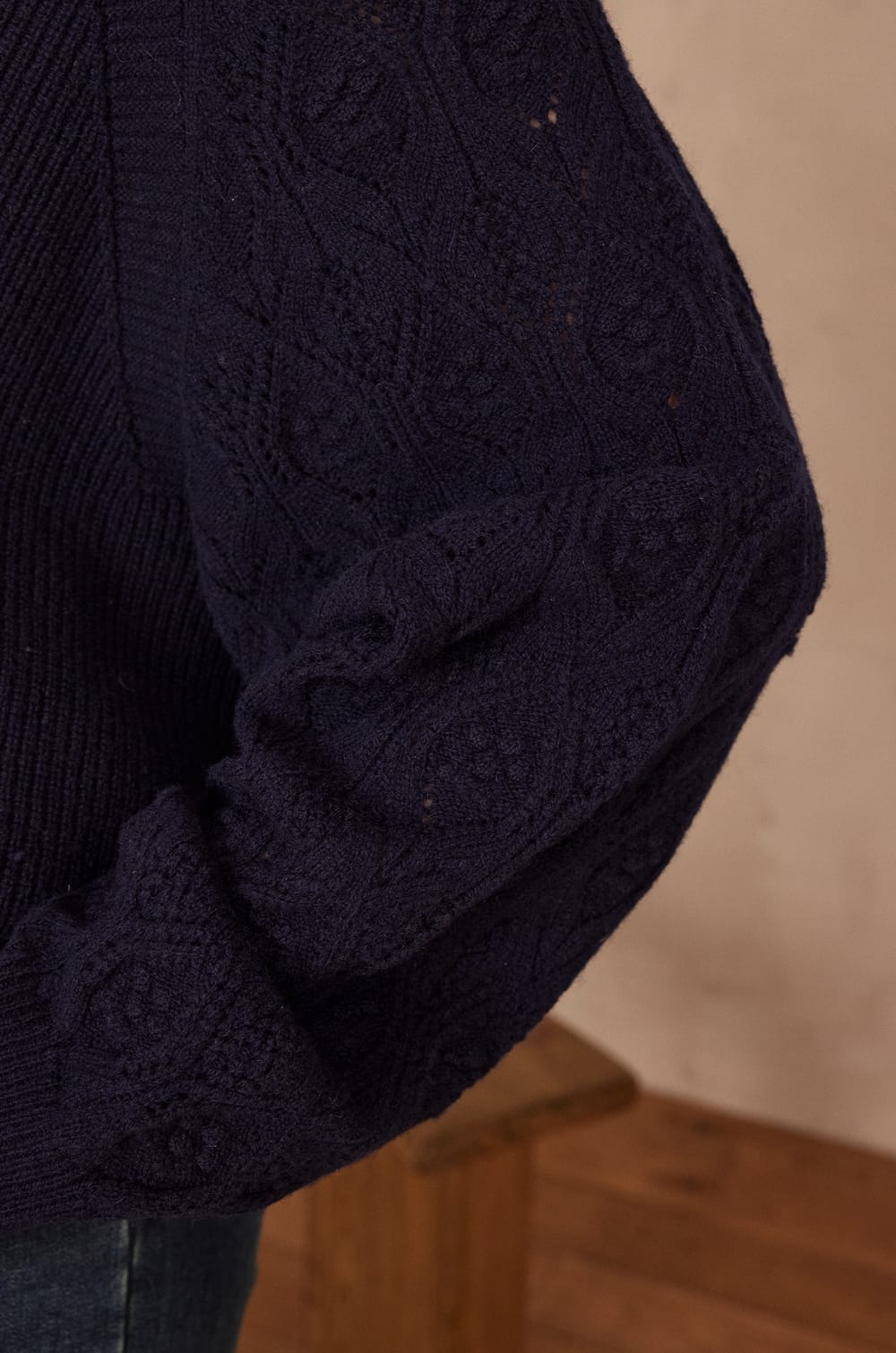 Pull en laine SYLVESTRE;${refinementColor}