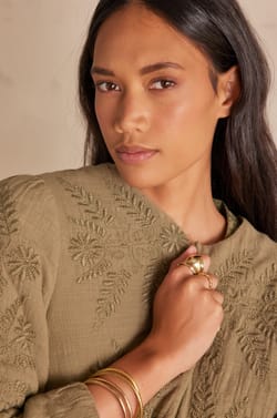 Jacke PAMINA aus Baumwolle;${refinementColor}